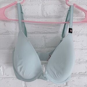 Victoria's Secret PINK Bra Women's 32DDD Lightly Lined Full Coverage Smooth Blu